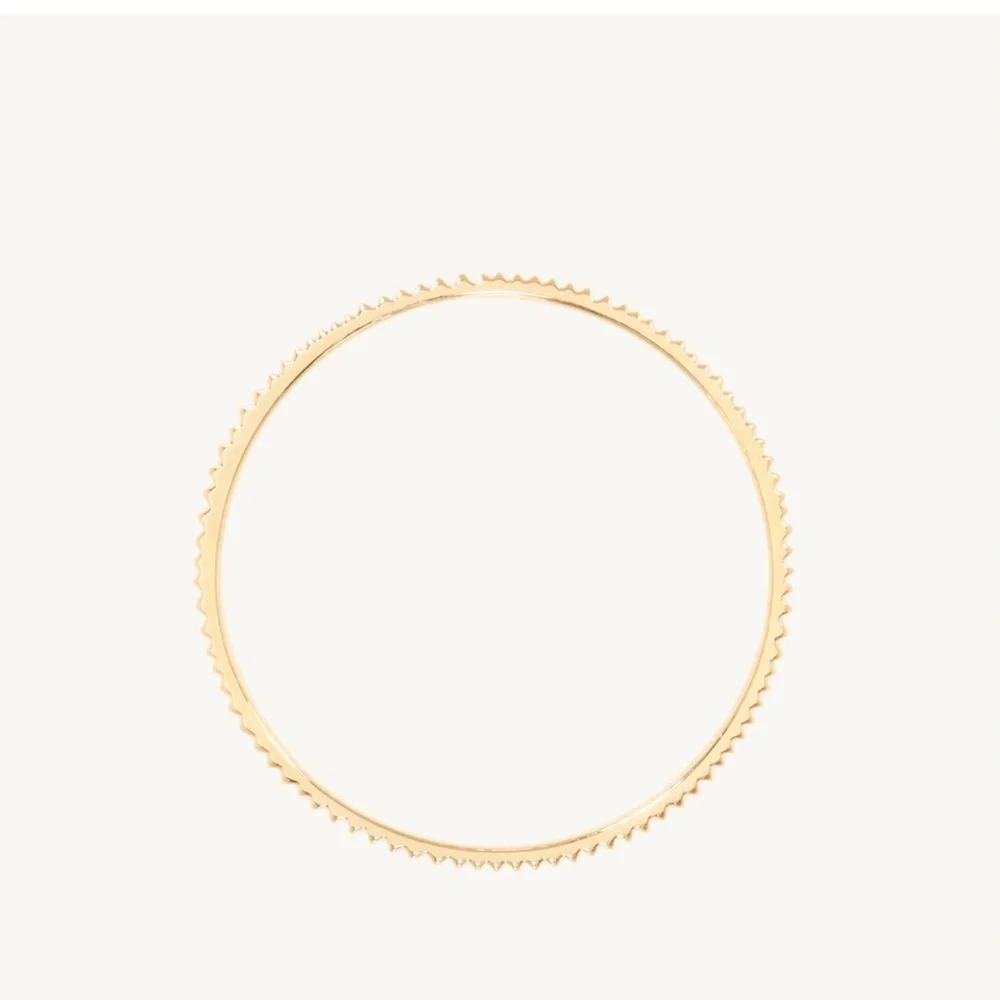 Catbird Jewelry Petite Gold Fountain Ring - Picture 7 of 16